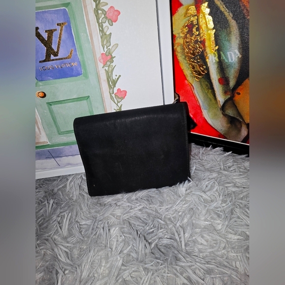 Prada Black Nylon Compact Wallet (GUC)(READ DESCRIPTION) - Picture 8 of 8